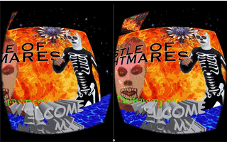 Tyler Presents: Castle of Nightmares - A VR Haunted Website